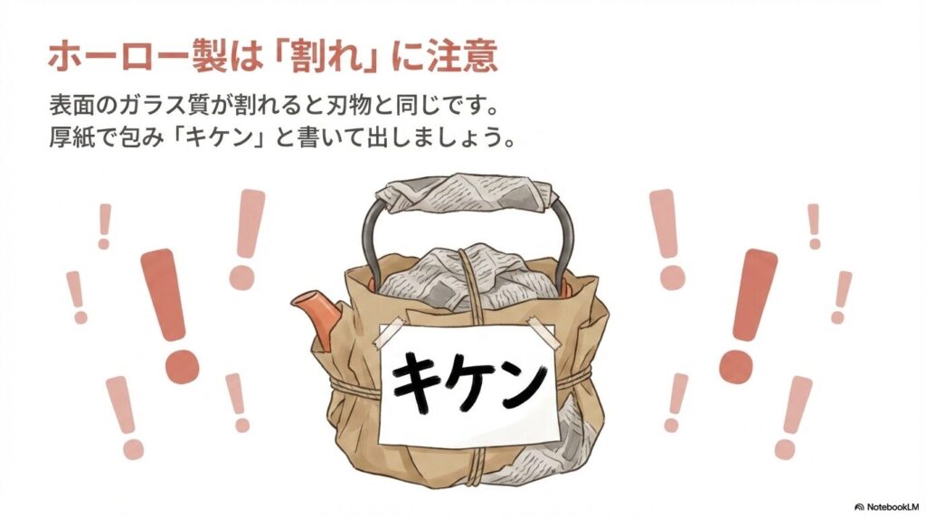 状態が良いものはリサイクル店、古い銅製などは金属買取業者へ出すという、売却先の使い分けの解説。