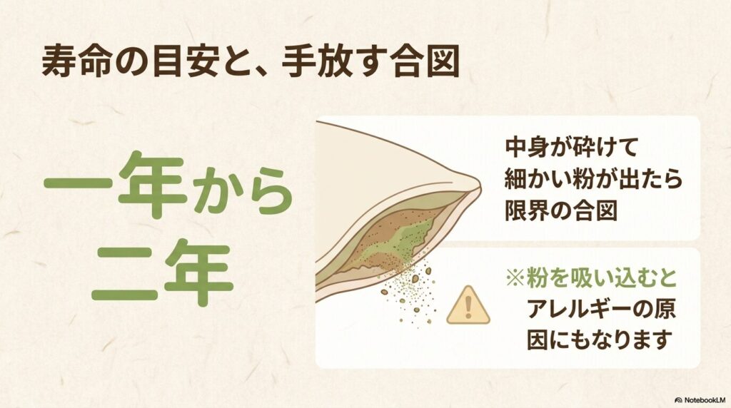 そばがら枕を「燃えるゴミ」として出す際の手順と、自治体の規則確認の重要性。