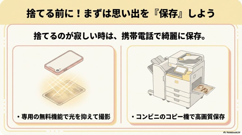 スマートフォンの専用機能やコンビニのコピー機を使って、プリクラを綺麗に保存する方法